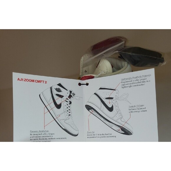 Nike Air Jordan 1 High Zoom Comfort 2 x Teyana Taylor Women's Size 5 FJ0604-601 - Picture 11 of 16